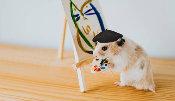 Poster Artist Hamster