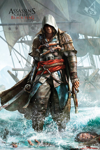 Poster Assassin's creed 4 shore | Wall Art, Gifts & Merchandise | Abposters.com