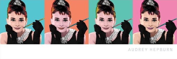 Pop Art Audrey Hepburn