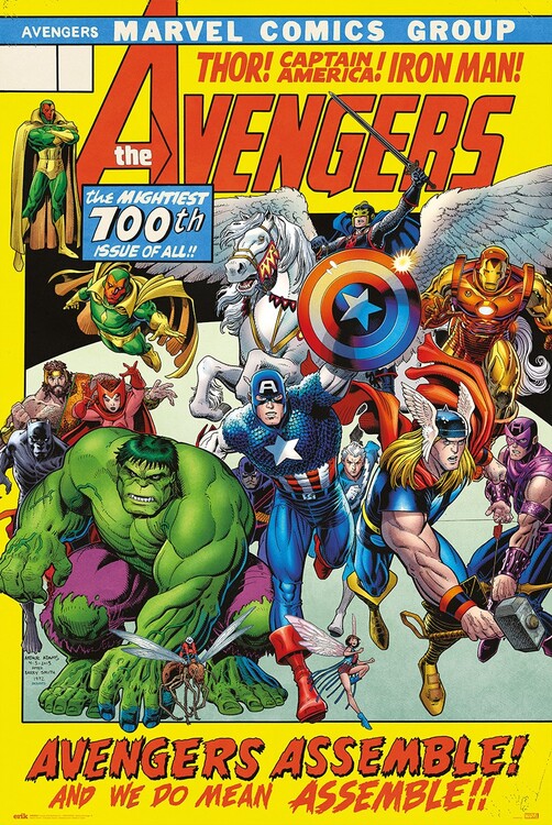 Poster Avengers - 100th Issue