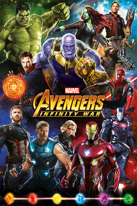Poster Avengers: Infinity War - Characters