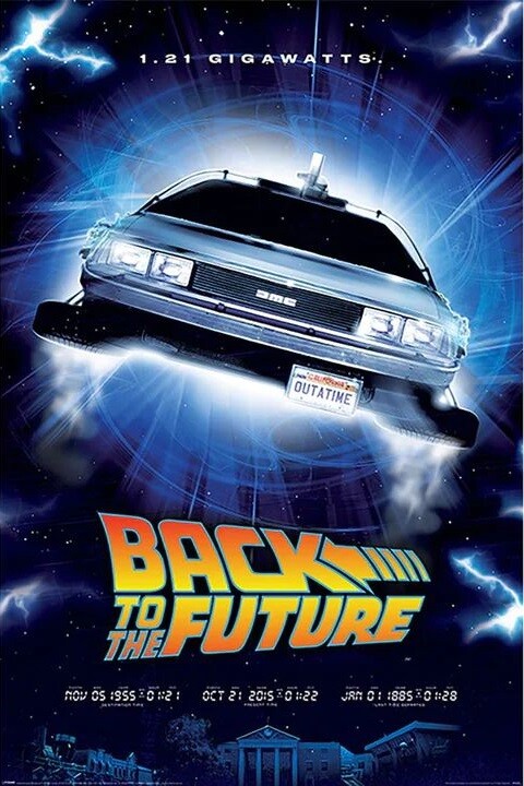 Poster Back to the Future - 1.21 Gigawatts