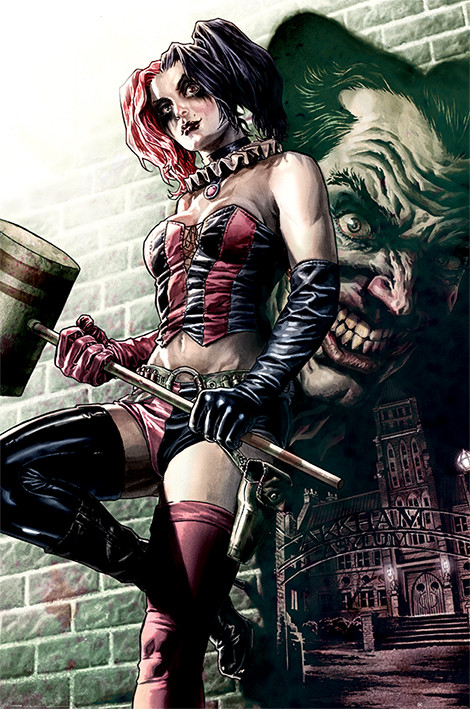 Poster Batman - Harley Quinn Pose | Wall Art, Gifts & Merchandise |  Europosters