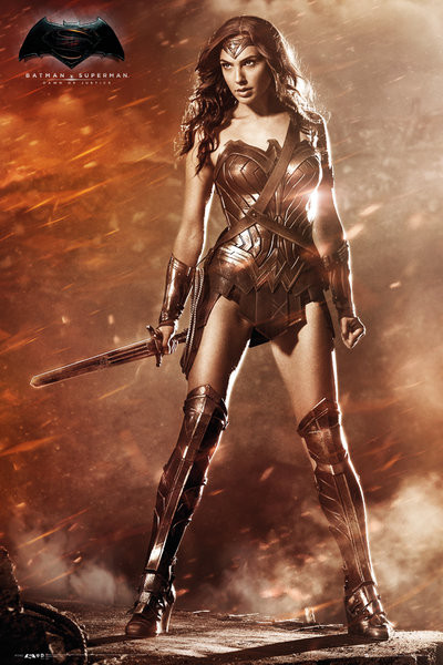 Poster Batman v Superman: Dawn of Justice - Wonder Woman | Wall Art, Gifts  & Merchandise 