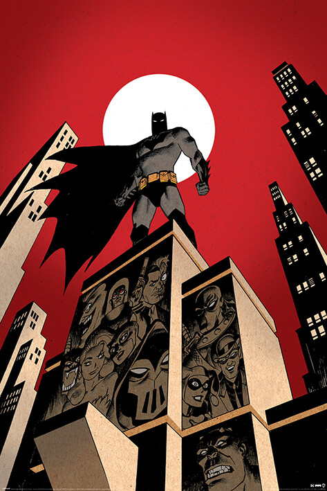 Poster Batman - Villain Skyline | Wall Art, Gifts & Merchandise |  Europosters