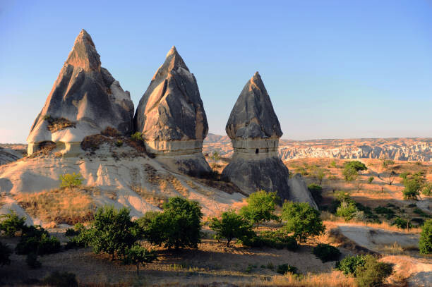 Poster Beutiful natural formed in cappadocia valley,