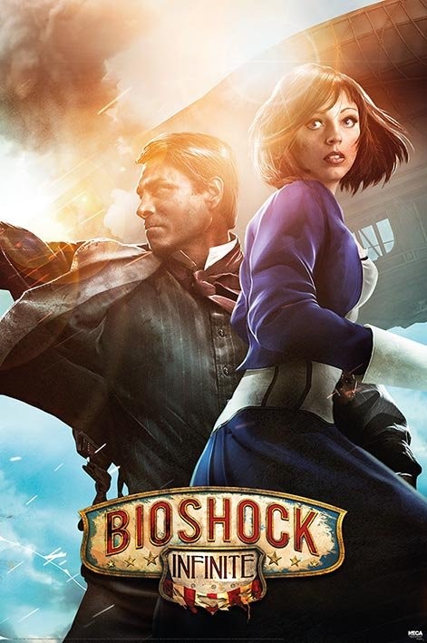 Bioshock Infinite Booker And Elizabeth Poster Sold At