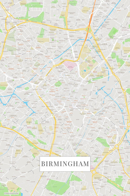 Poster Birmingham color