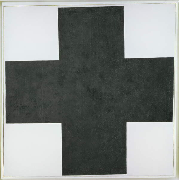 Poster Black Cross