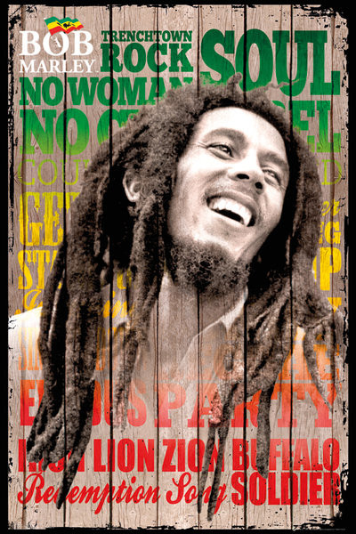 Poster Bob Marley - Redemption | Wall Art, Gifts & Merchandise 