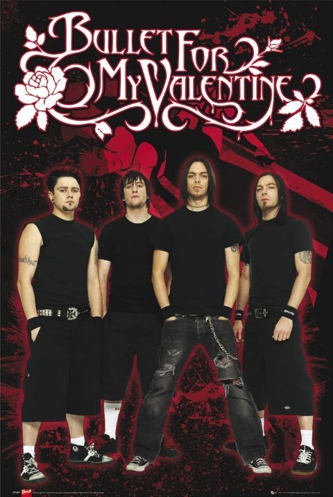 Poster Bullet for my valentine - Red | Wall Art, Gifts & Merchandise |  Europosters