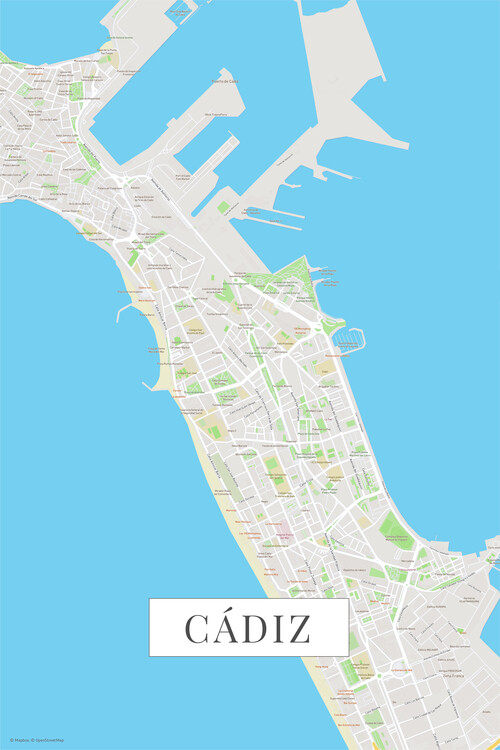 Poster Cadiz color
