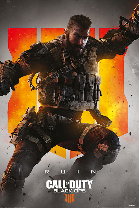 Poster Call Of Duty – Black Ops 4 Ruin | Wall Art, Gifts & Merchandise |  
