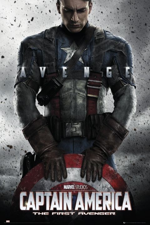 Poster CAPTAIN AMERICA - teaser | Wall Art, Gifts & Merchandise ...