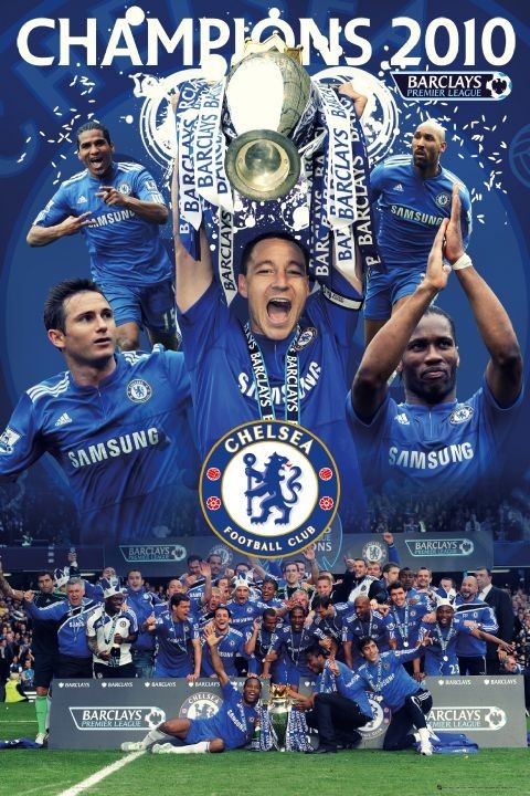 Poster Chelsea - champions 2010 | Wall Art, Gifts & Merchandise Abposters.com