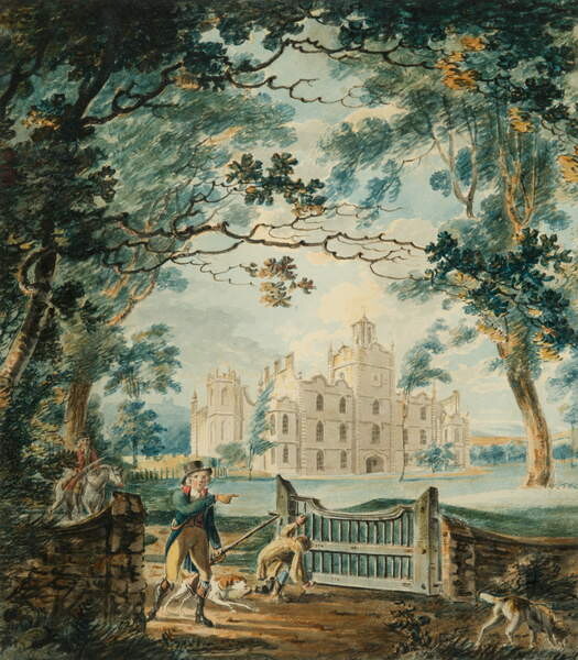 Poster Cote House, Near Bristol, 1792