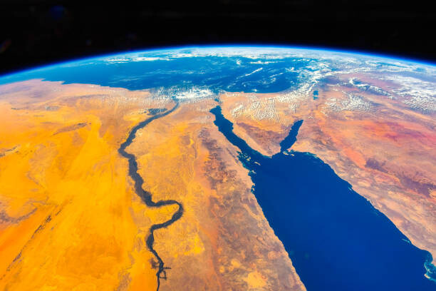 Poster Desert and Water