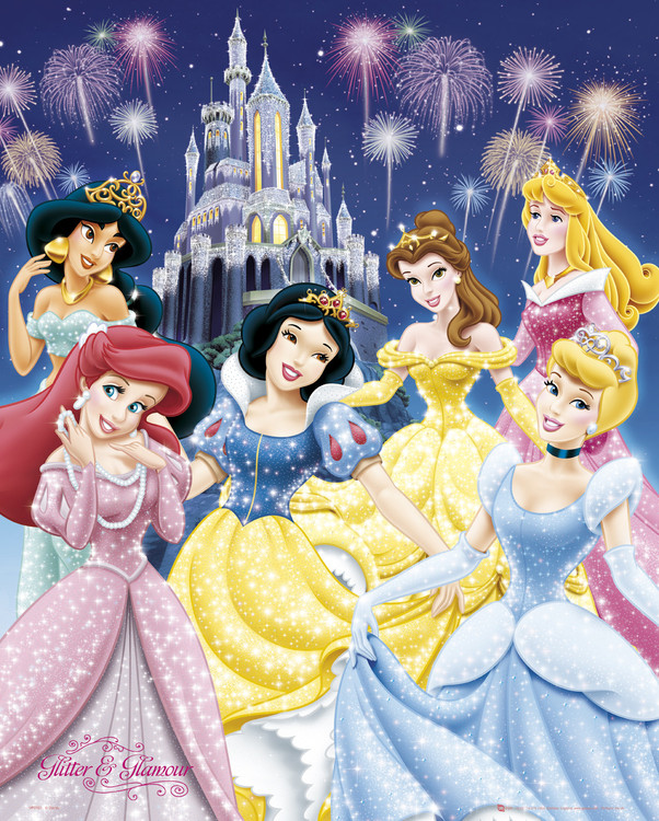 DISNEY PRINCESS glamour Poster Sold at UKposters