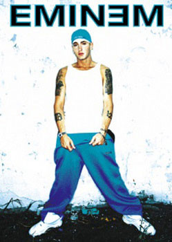 Poster Eminem - Blue jeans  Wall Art, Gifts & Merchandise