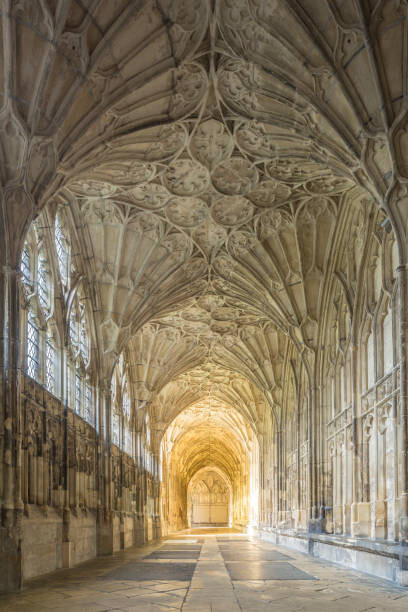 Poster Fan vaulting in Gloucester cathedral cloister.