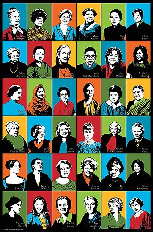 Poster Feminist Icons | Wall Art, Gifts & Merchandise