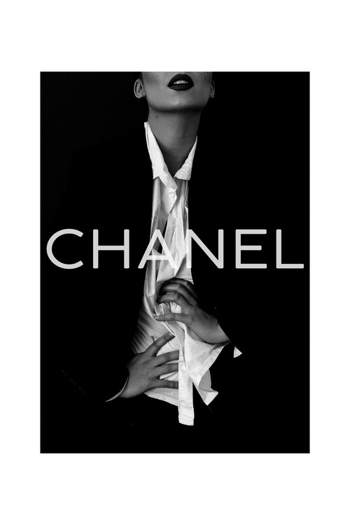 Art Print Poster Finlay & Noa - Chanel model, Posters, Photography