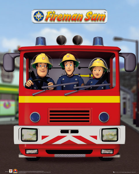 Poster Fireman Sam | Wall Art, Gifts & Merchandise | Abposters.com