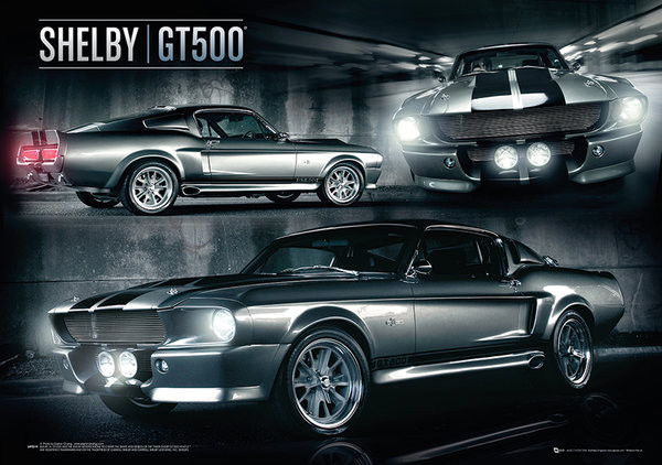 Shelby Cobra GT 500 Poster 