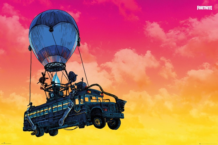 Poster Fortnite - Battle Bus