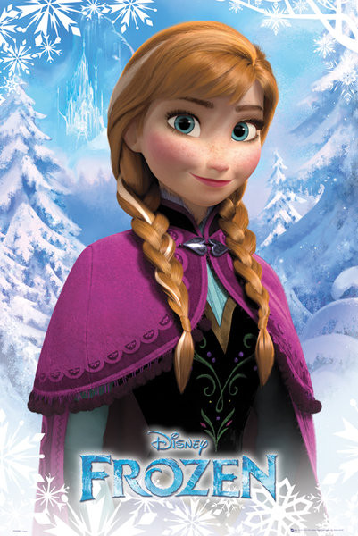 Poster Frozen - Anna | Wall Art, Gifts & Merchandise