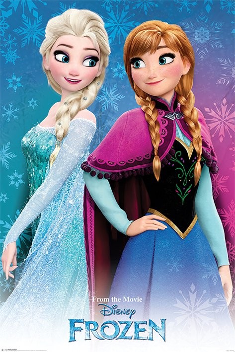 Poster Frozen - | Gifts Wall Merchandise & Sisters Art