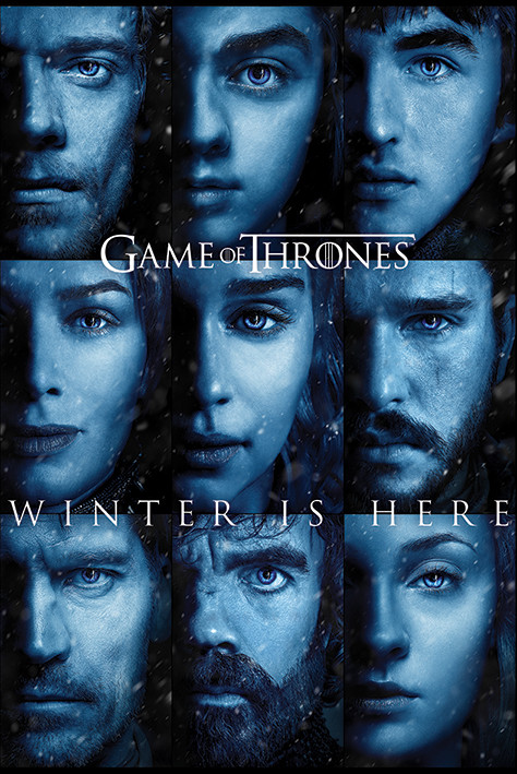 Poster Game Of Thrones - Winter is Here