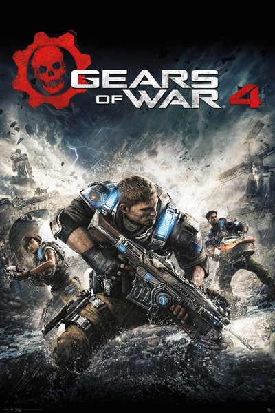 Gears Of War 4 Game Cover Poster Sold At Abposterscom