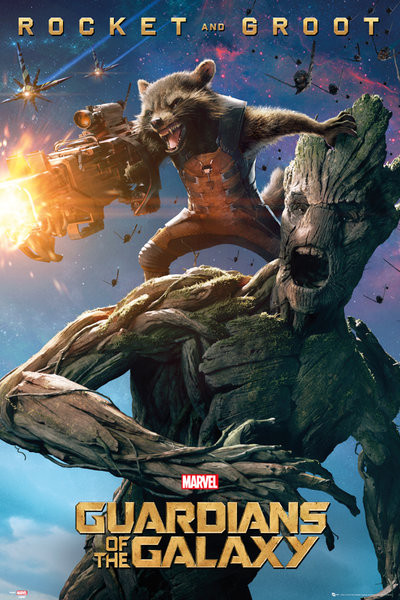 Sneeuwstorm temperament Generator Poster Guardians of the Galaxy - Groot and Rocket | Wall Art, Gifts &  Merchandise | Abposters.com