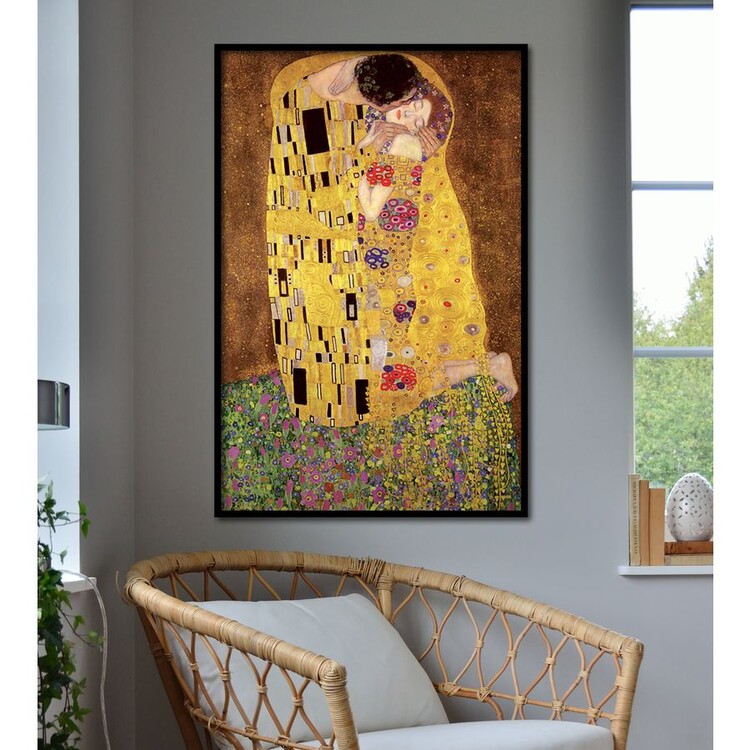 Poster Gustav Klimt - Kiss | Wall Gifts & Merchandise | Abposters.com