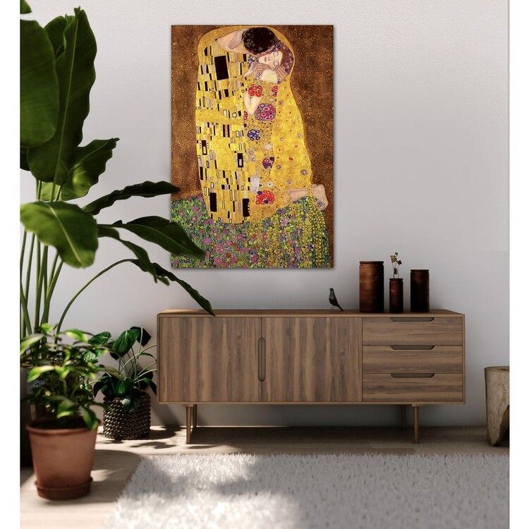 Poster Gustav Klimt - Kiss