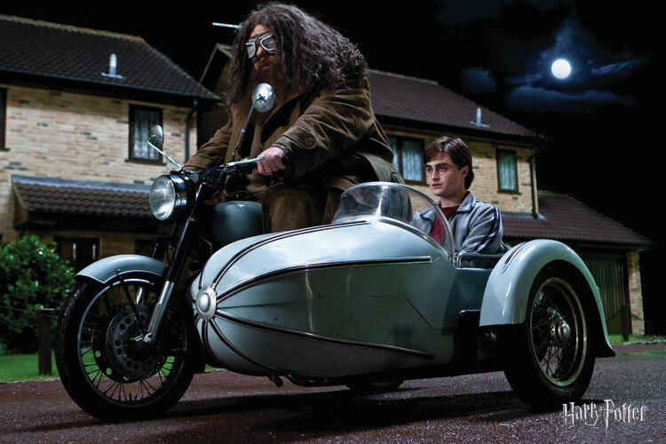 Poster Hagrid's Motorbike