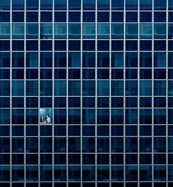 Poster Hard at Work After Hours