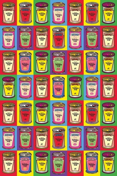 logo Gemarkeerd Ventileren Poster Heinz - Tomato Soup Pop Art | Wall Art, Gifts & Merchandise |  Abposters.com