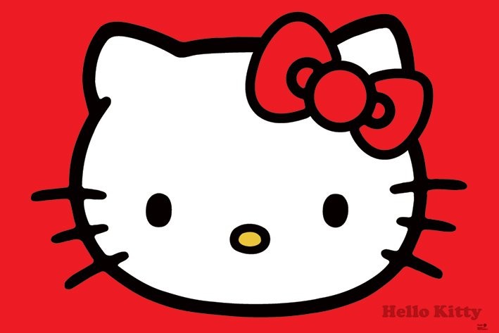 hello kitty logo red