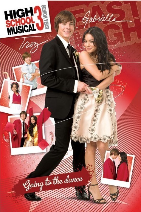 Poster High School Musical 3 Troy And Gabriella Ii Wall Art Gifts Merchandise Europosters