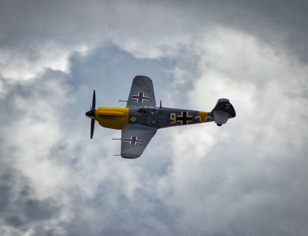 Poster hispano Buchan Messerschmitt bf109
