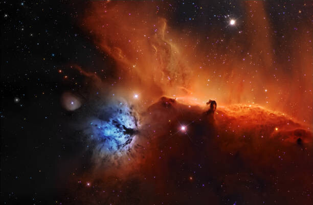 Плакат Horsehead nebula, IC 434 Narrowband