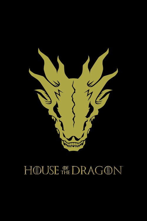 Poster House of Dragon - Golden Dragon