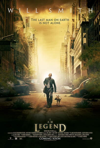 Poster I am a Legend, 2007