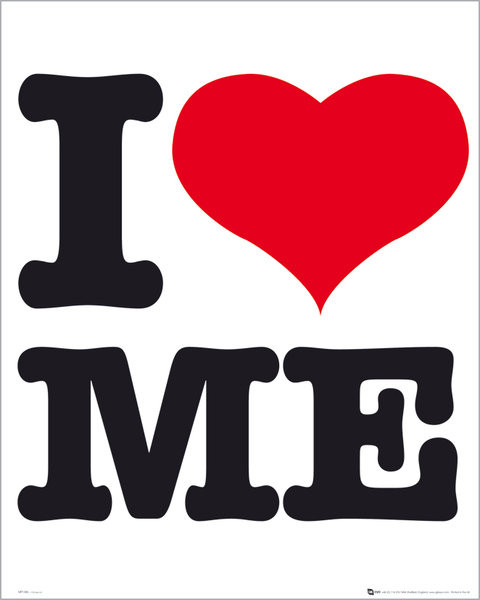 Poster I love me | Wall Art, Gifts & Merchandise 