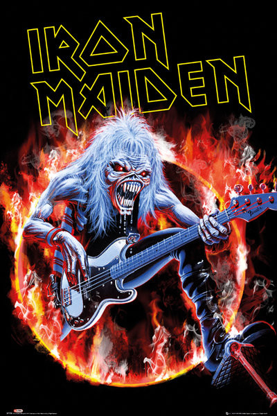 Poster Iron Maiden - fear live, Wall Art, Gifts & Merchandise