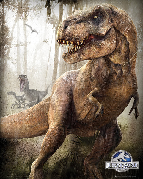 Poster Jurassic World - T-Rex | Wall Art, Gifts & Merchandise 