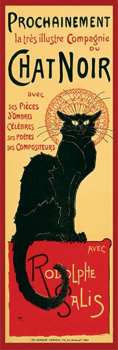 Poster Le Chat noir - Steinlein