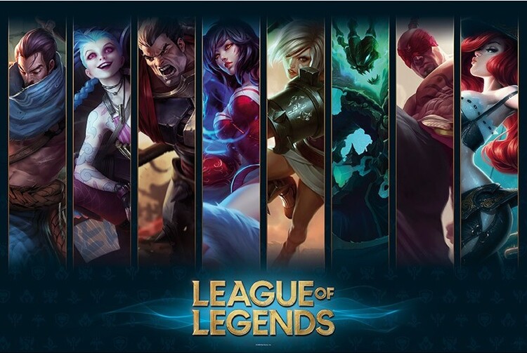 Poster League of Legends - Champions